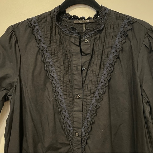 Scotch & Soda Black Mini Dress - Picture 2 of 6